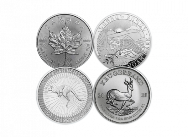 Investmentpaket Anlagemünzen Silber