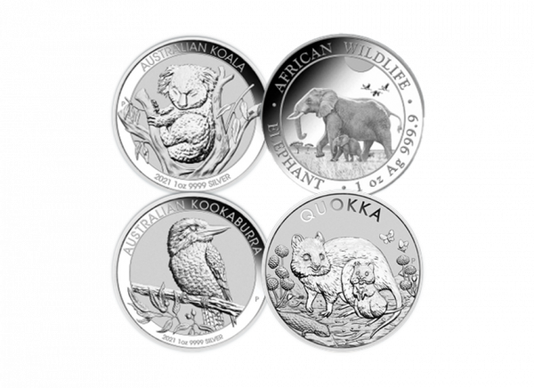 Investmentpaket Sammlermünzen Silber