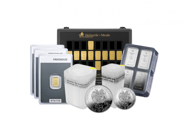 Edelmetall-Variationsbox Investmentpaket