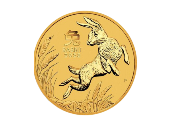 1/20 oz Gold Lunar III Hase 2023 (1,55g)