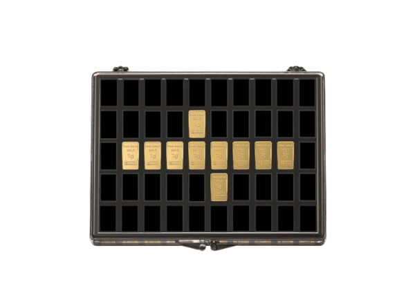 10 x 1 g Gold UnityBar (Heimerle & Meule) – Bild 2
