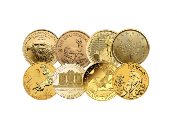 1/10 oz Golden Bundle Investmentpaket