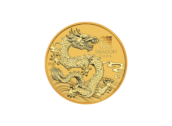 1 oz Gold Lunar III Drache 2024