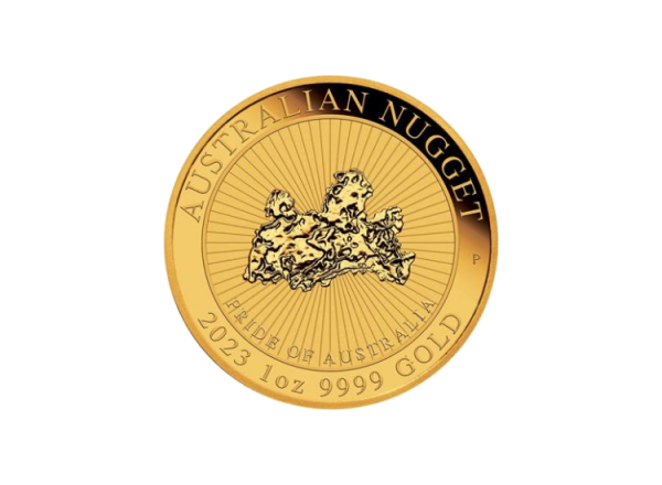 1 oz Gold Australien Nugget – Pride of Australia