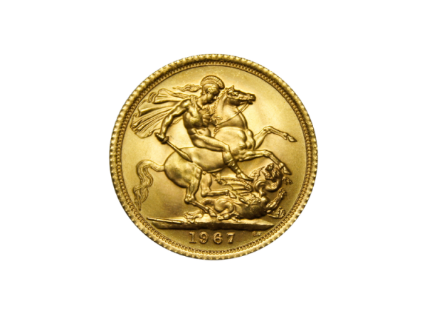 1 Pfund Goldmünze Sovereign - Großbritannien