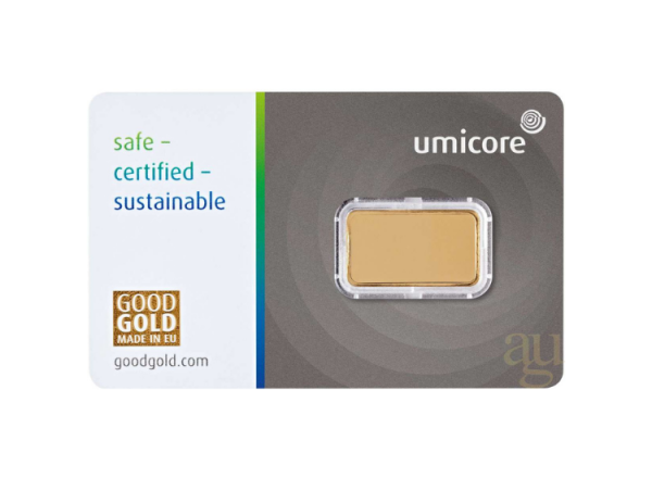 2,5 g Goldbarren Umicore – Bild 3