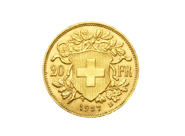 20 SFR Goldmünze Die Vreneli - Schweiz – Bild 2