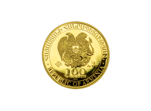 1 g Gold Arche Noah – Bild 2