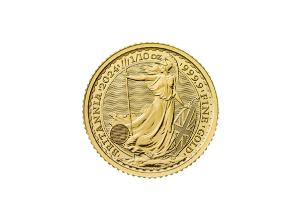 1/10 oz Gold Britannia