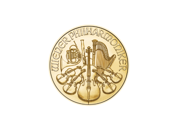 1/25 oz Gold Wiener Philarmoniker