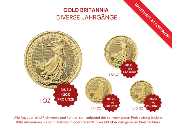 Diverse Jahrgänge Goldmünzen – Bild 4