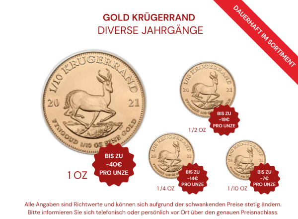 Diverse Jahrgänge Goldmünzen – Bild 6